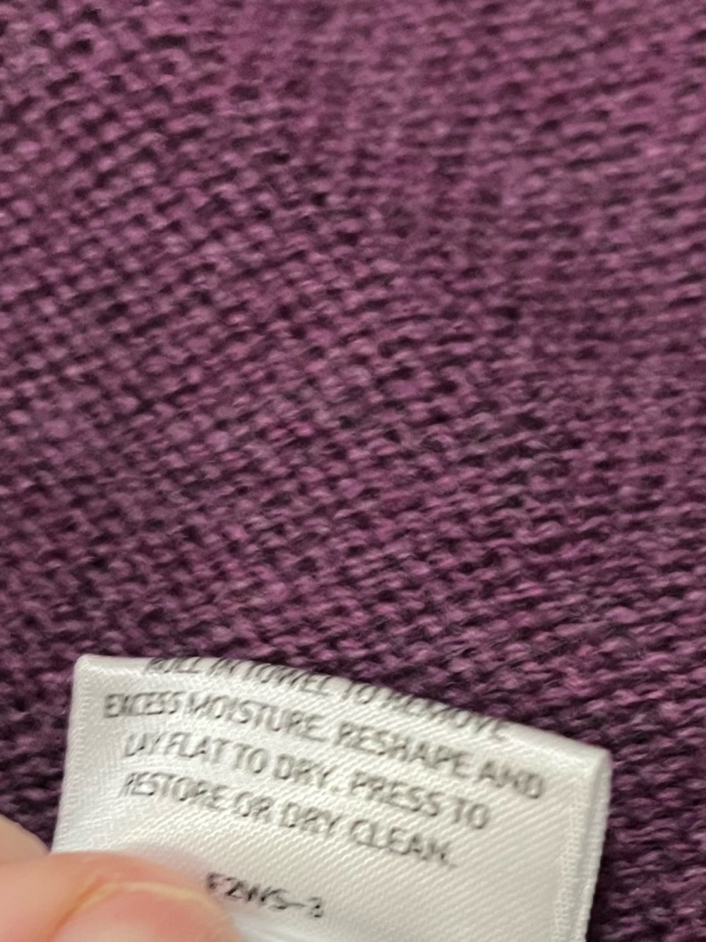 Eileen Fisher Merino Wool Shawl Collar Cardigan | Plum | Petite Large - Picture 4 of 9